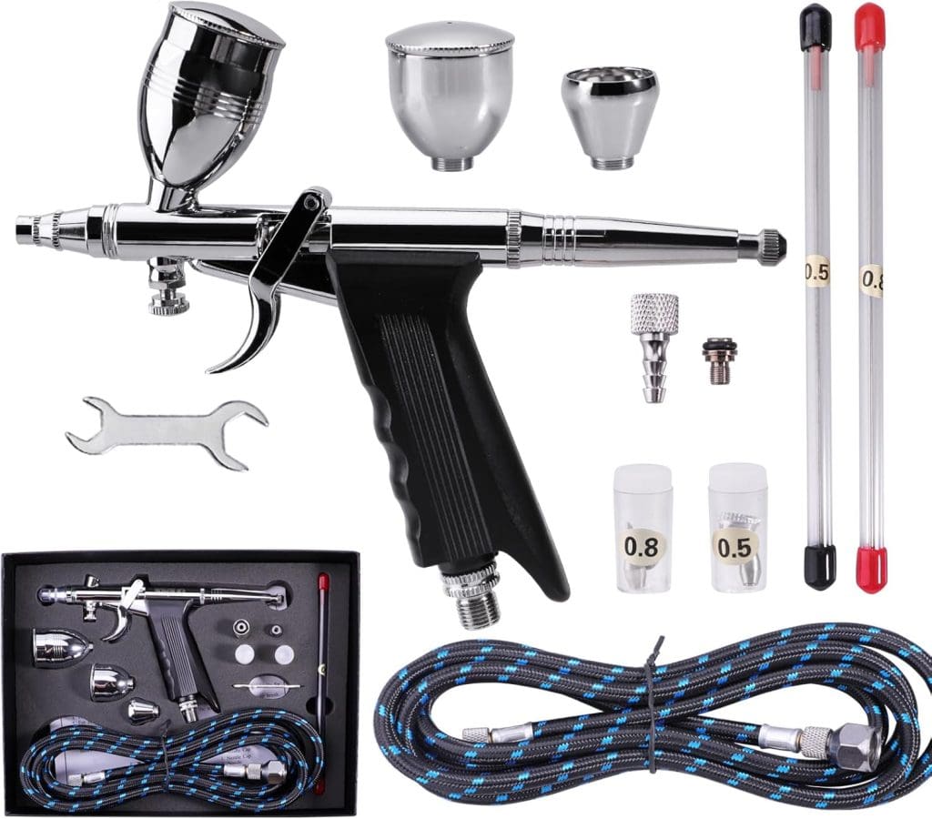 Juego de Aerógrafo Profesional: Precisión y Versatilidad para Artistas Exigentes 31 Juego de aerógrafo profesional – Juego de Aerógrafo Profesional: Precisión y Versatilidad para Artistas Exigentes