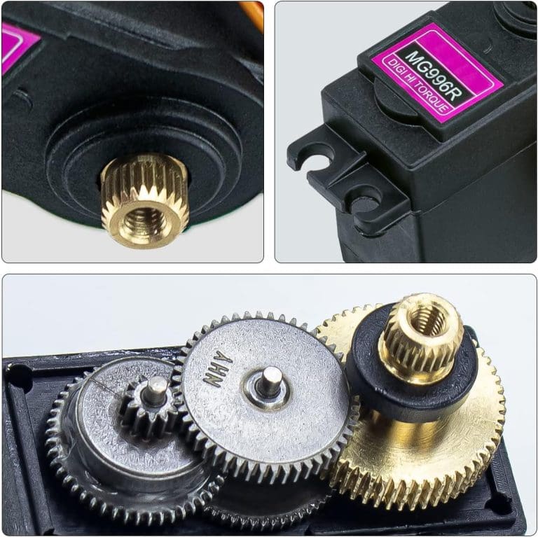 Servomotor MG995 de Rotación Continua 360° con Engranajes Metálicos – Servo de Alto Torque para Robots Móviles y Mecanismos - vista 2