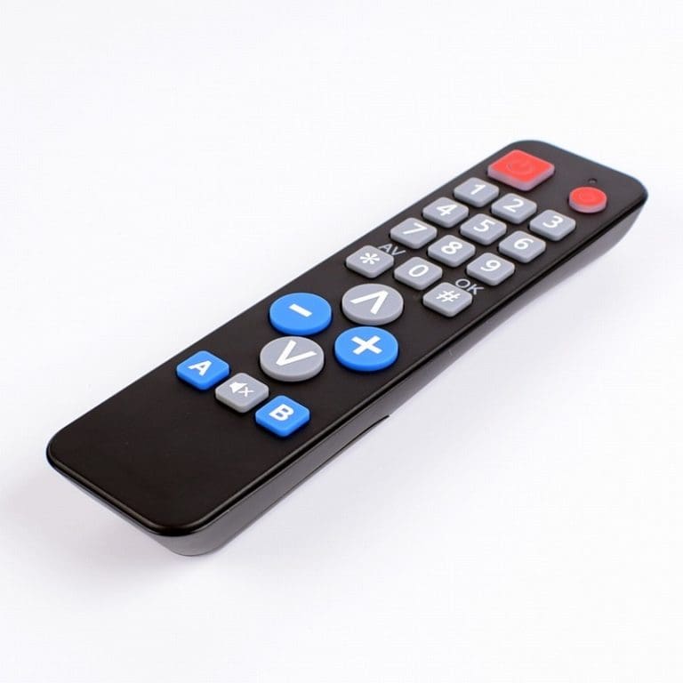 Control Remoto Universal con Aprendizaje IR y Teclas Grandes 17 Control Remoto Universal con Aprendizaje IR y Teclas Grandes - vista 2