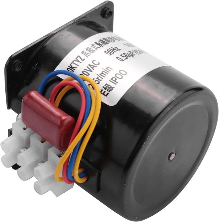 Motor Síncrono 60KTYZ 220V AC con Reductor de Baja Velocidad - vista 3