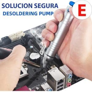 chupa estaño Bomba Desoldadora