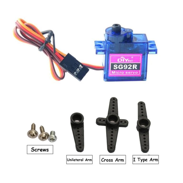Servo TowerPro SG92R de 9 g y 2.5 kg·cm – Micro Servo con Engranajes de Fibra de Carbono para Robots, Aeromodelismo y Arduino 27 Servo TowerPro SG92R de 9 g y 2.5 kg·cm – Micro Servo con Engranajes de Fibra de Carbono para Robots, Aeromodelismo y Arduino - vista 2