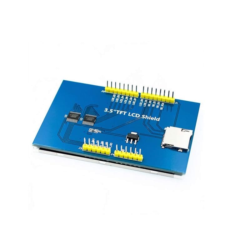 Pantalla TFT 3.5" 480x320 para Arduino UNO R3 y Mega 2560 – Shield LCD a Color para Interfaces Gráficas - vista 2