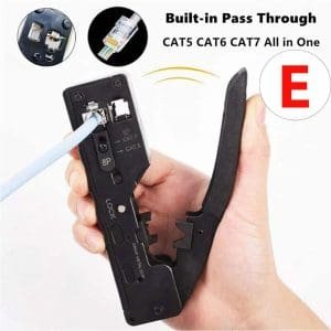 Crimpadora de Cable de Red