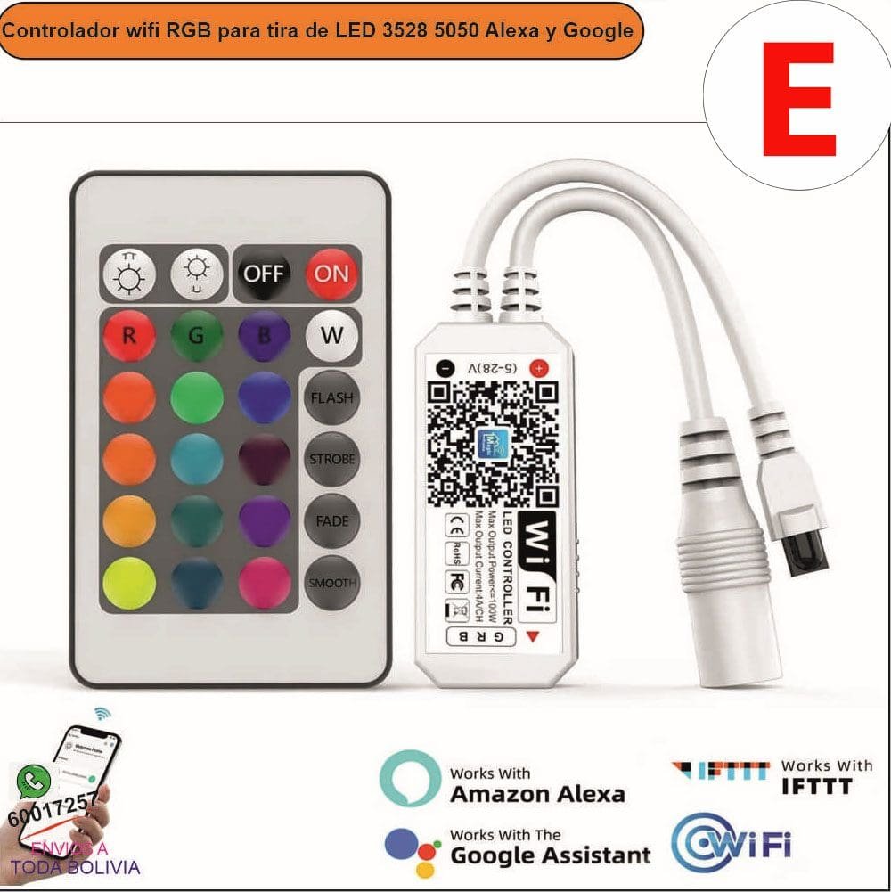 Controlador wifi RGB