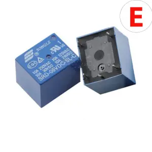 INICIO 39 Relé de 6V DC 5 Pines relay 6v