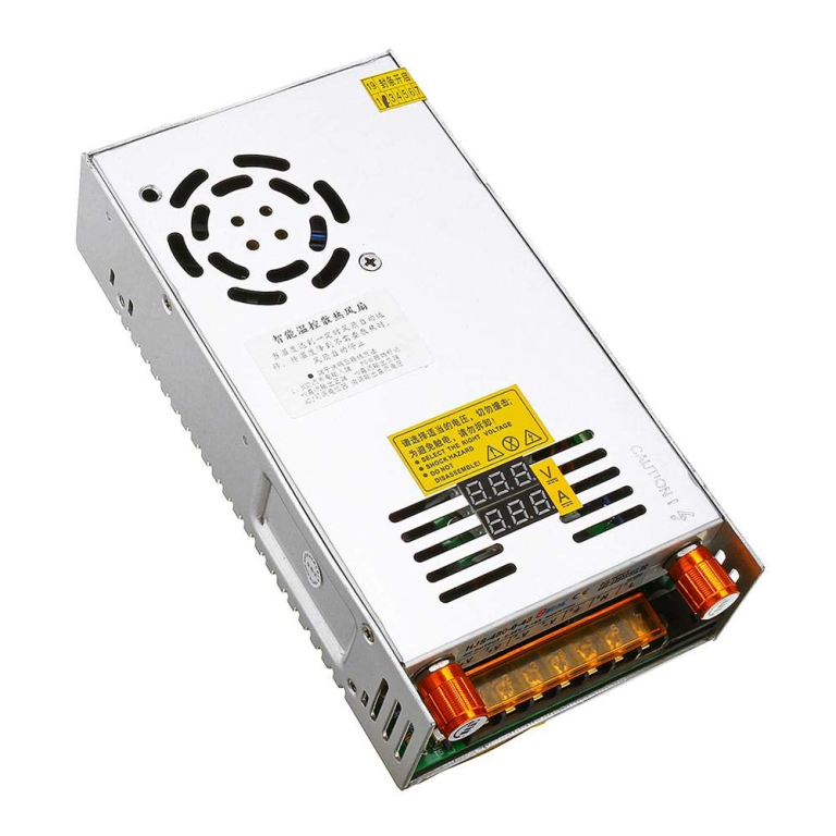 Fuente de Alimentación Ajustable 0–48V 10A 480W HJS-480 con Display - vista 3