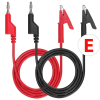 ⚠️🔧 ¡No más cables que se parten! Descubre el cable banana de silicona precio unitario Rojo Negro Verde