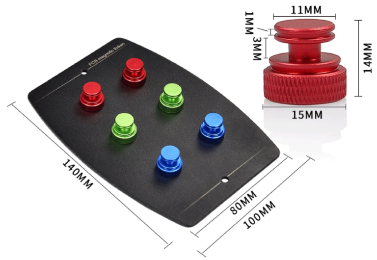 Soporte Fijador de Placas de Celular con Pines para Reparación - vista 2