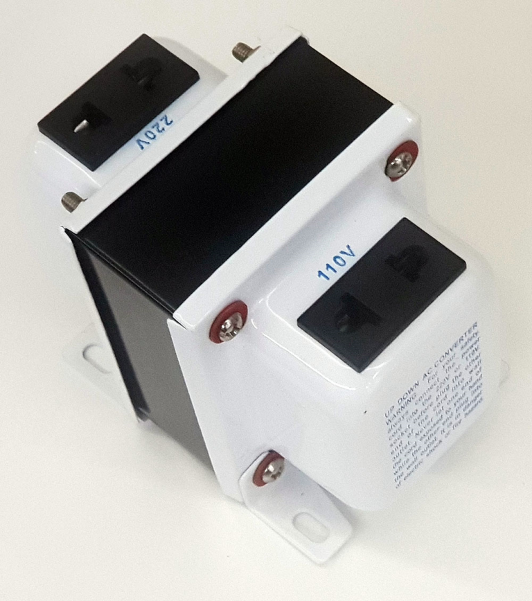 Transformador 500W de 220V a 110V 50/60 Hz – Convertidor Metálico para Equipos Americanos - vista 2