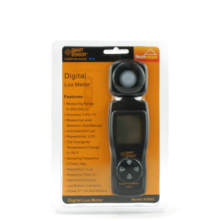 Luxómetro Digital AS803 – Medidor de Luz de 1 a 200.000 Lux - vista 2