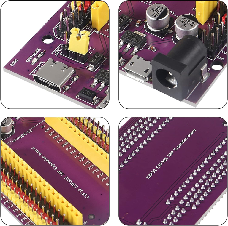 Placa de Expansión para ESP32 DevKit de 38 Pines 23 Placa de Expansión para ESP32 DevKit de 38 Pines - vista 3