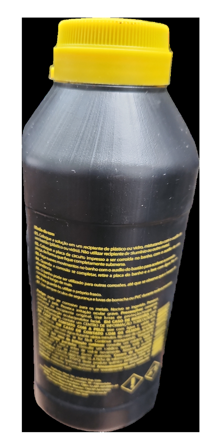 Cloruro Férrico Líquido para Grabado de PCB – 500 ml Listo para Usar - vista 3