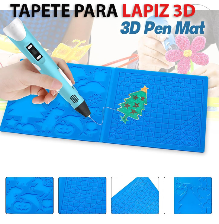 Tapete para Lápiz 3D Tapete para Lápiz 3D