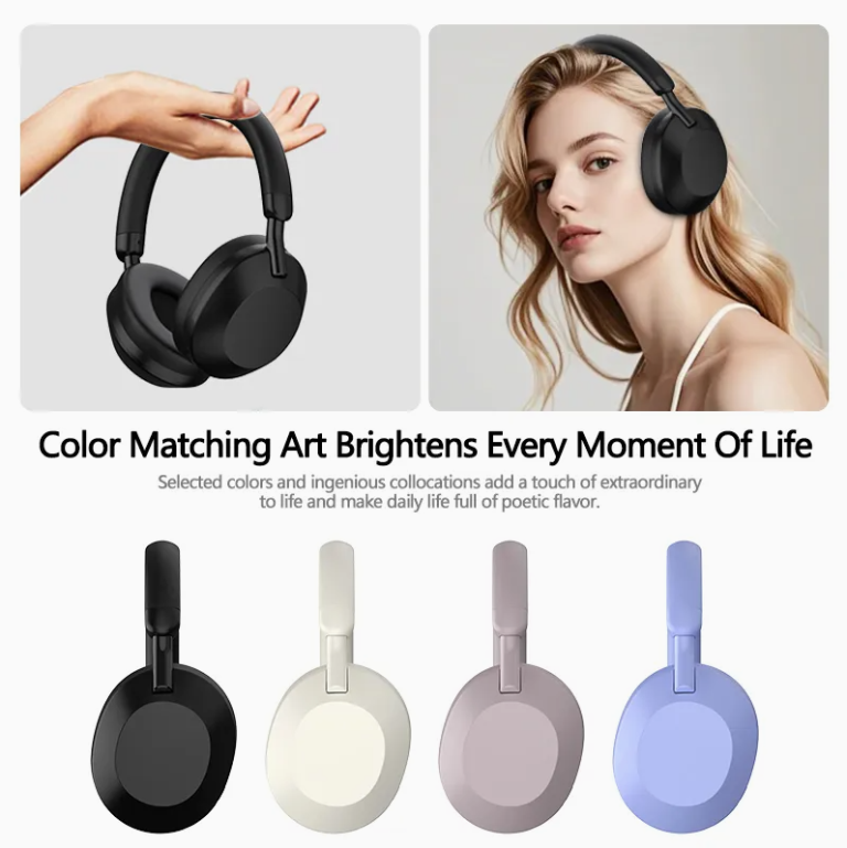 Auriculares Bluetooth M5 Over-Ear con Reducción de Ruido y hasta 28 h de Batería - vista 3