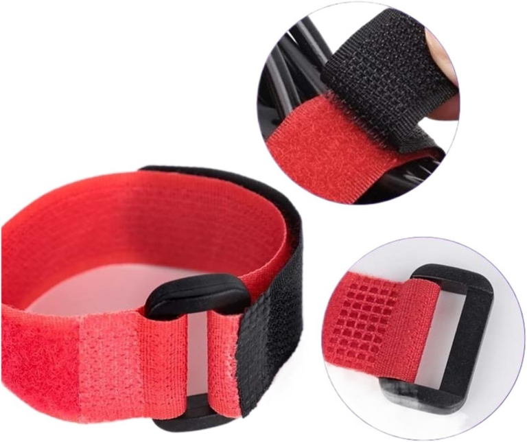 Cinta Organizadora de Cables Tipo Velcro Reutilizable 2 x 30 cm - vista 2