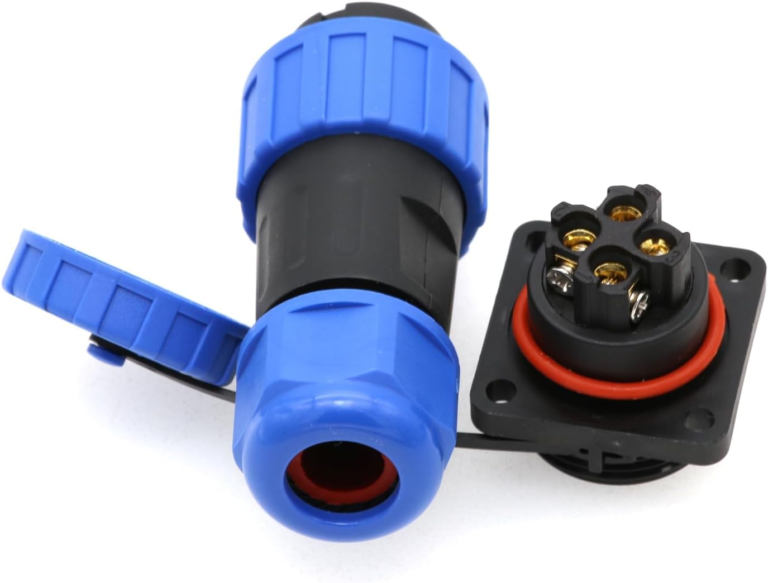 Conector de Aviación Impermeable LD20 de 4 Pines 20 mm Macho y Hembra 22 Conector de Aviación Impermeable LD20 de 4 Pines 20 mm Macho y Hembra - vista 2