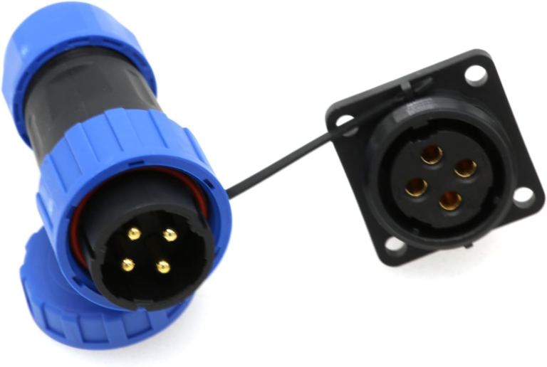 Conector de Aviación Impermeable LD20 de 4 Pines 20 mm Macho y Hembra 23 Conector de Aviación Impermeable LD20 de 4 Pines 20 mm Macho y Hembra - vista 3