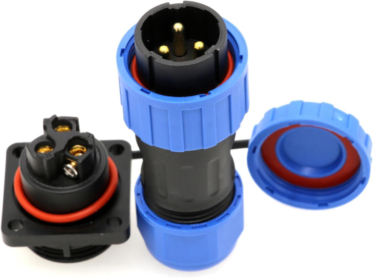Conector Aviación LD20 Impermeable de 3 Pines – Conector Circular Roscado Macho y Hembra para Exteriores, Luminarias y Sensores 22 Conector Aviación LD20 Impermeable de 3 Pines – Conector Circular Roscado Macho y Hembra para Exteriores, Luminarias y Sensores - vista 2