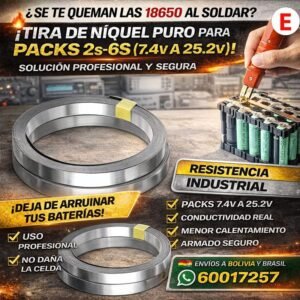 Tira de Acero Niquelado