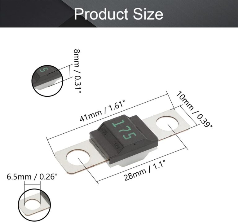 Fusible Automotriz 175A de Alta Corriente para 12V – Fusible Atornillable para Baterías, Inversores, Audio y Sistemas Solares - vista 2