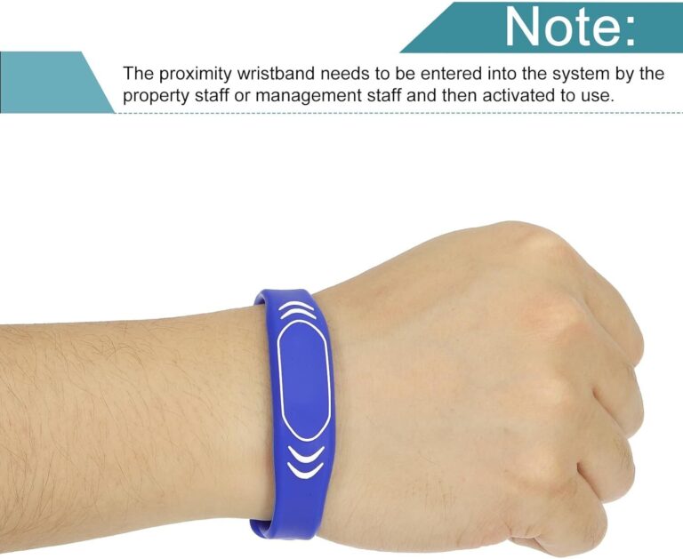 Pulsera RFID 125 kHz Resistente al Agua – Brazalete de Proximidad para Control de Acceso, Gimnasios y Eventos - vista 3