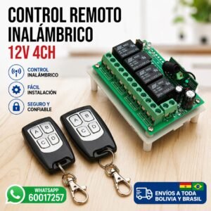 Control Remoto Inalámbrico
