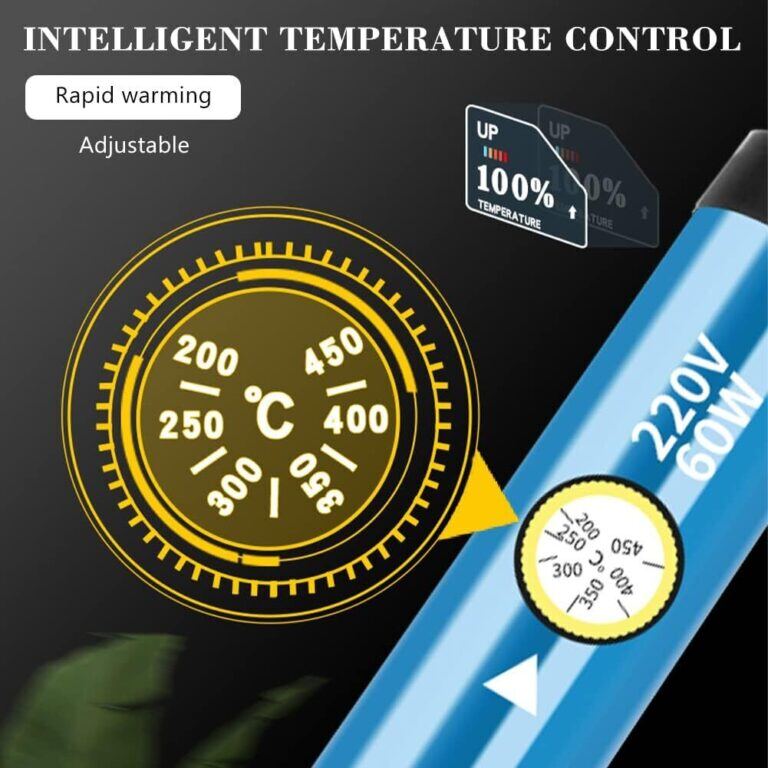 Cautín Soldador Eléctrico 60W Regulable 200 a 450 °C - vista 2