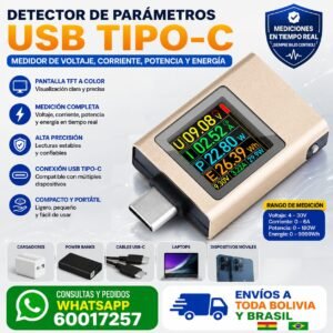 Medidor USB