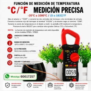 INICIO 9 Pinza Amperimétrica