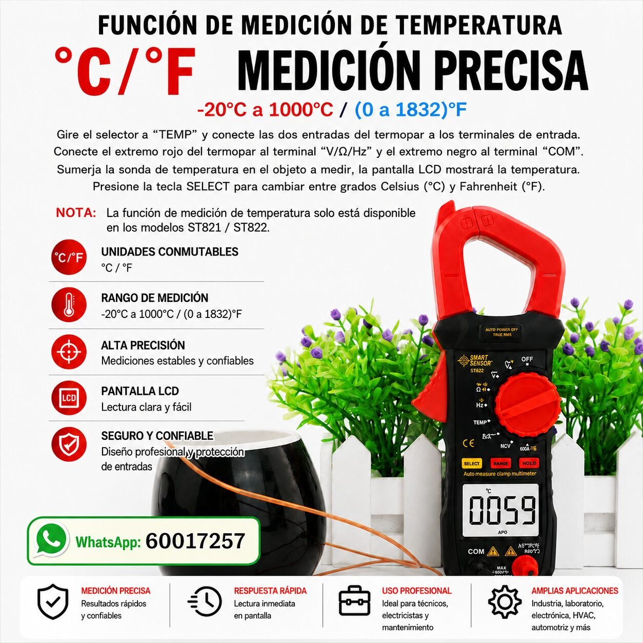 Pinza Amperimétrica Pinza Amperimétrica