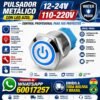 Pulsador Metálico Pulsador Metálico