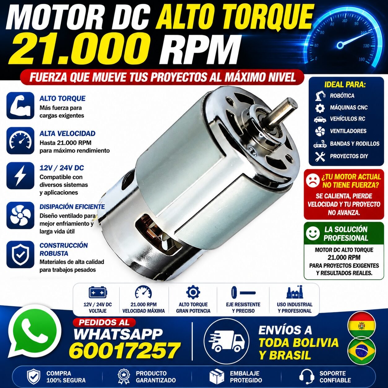 Motor DC 775