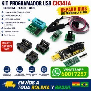 Programador USB CH341A