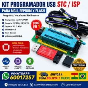 Programador USB STC ISP Downloader