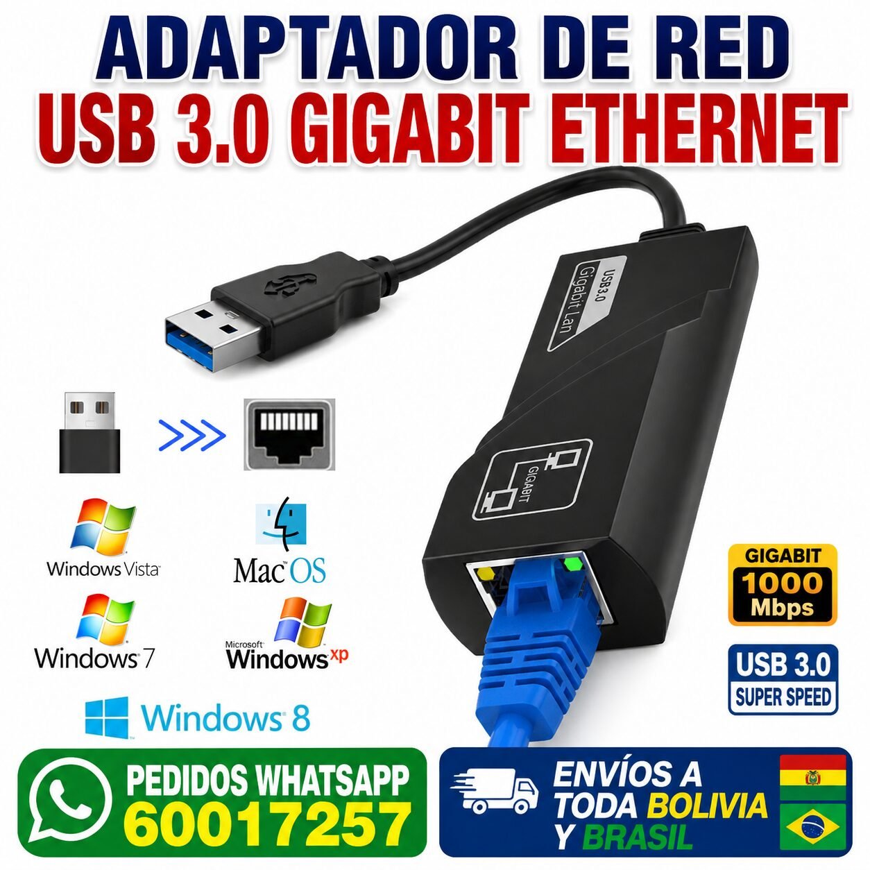 Adaptador USB Adaptador USB