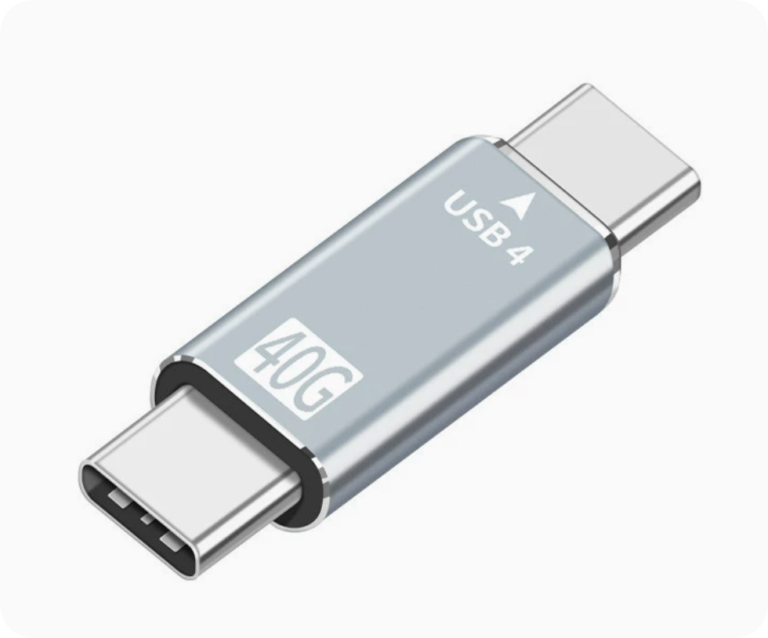 Adaptador USB Tipo C Macho a Macho hasta 40Gbps – Une Dos Puertos USB-C sin Cable - vista 2