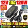 🔌💪 Adaptador 12V 10A de alto rendimiento Estabilidad total para tus dispositivos más exigentes 💡🔋