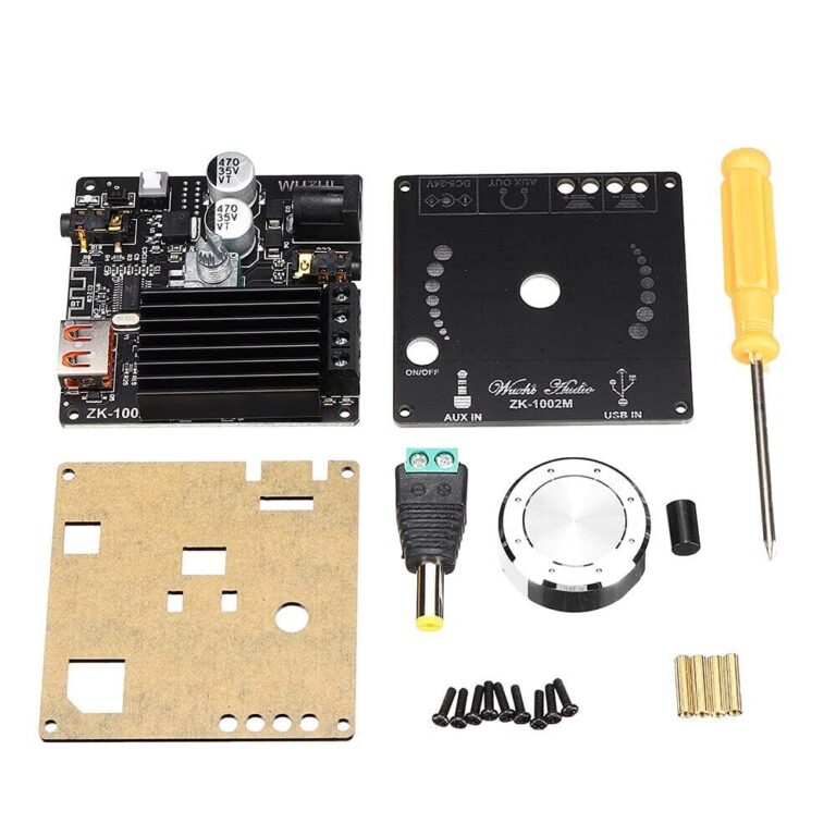 Amplificador Bluetooth ZK-1002M 100W+100W Estéreo – Módulo 5–24V con AUX y USB - vista 3