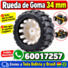 Rueda de goma 34 mm para motor N20 robot Arduino Rueda de goma 34 mm para motor N20 robot Arduino
