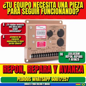 Tarjeta de control - REPON, REPARA Y AVANZA para equipo compatible en Bolivia
